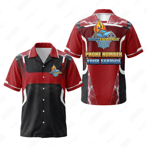 Storm Ember Yoke custom HVAC shirt HVPR06 - key