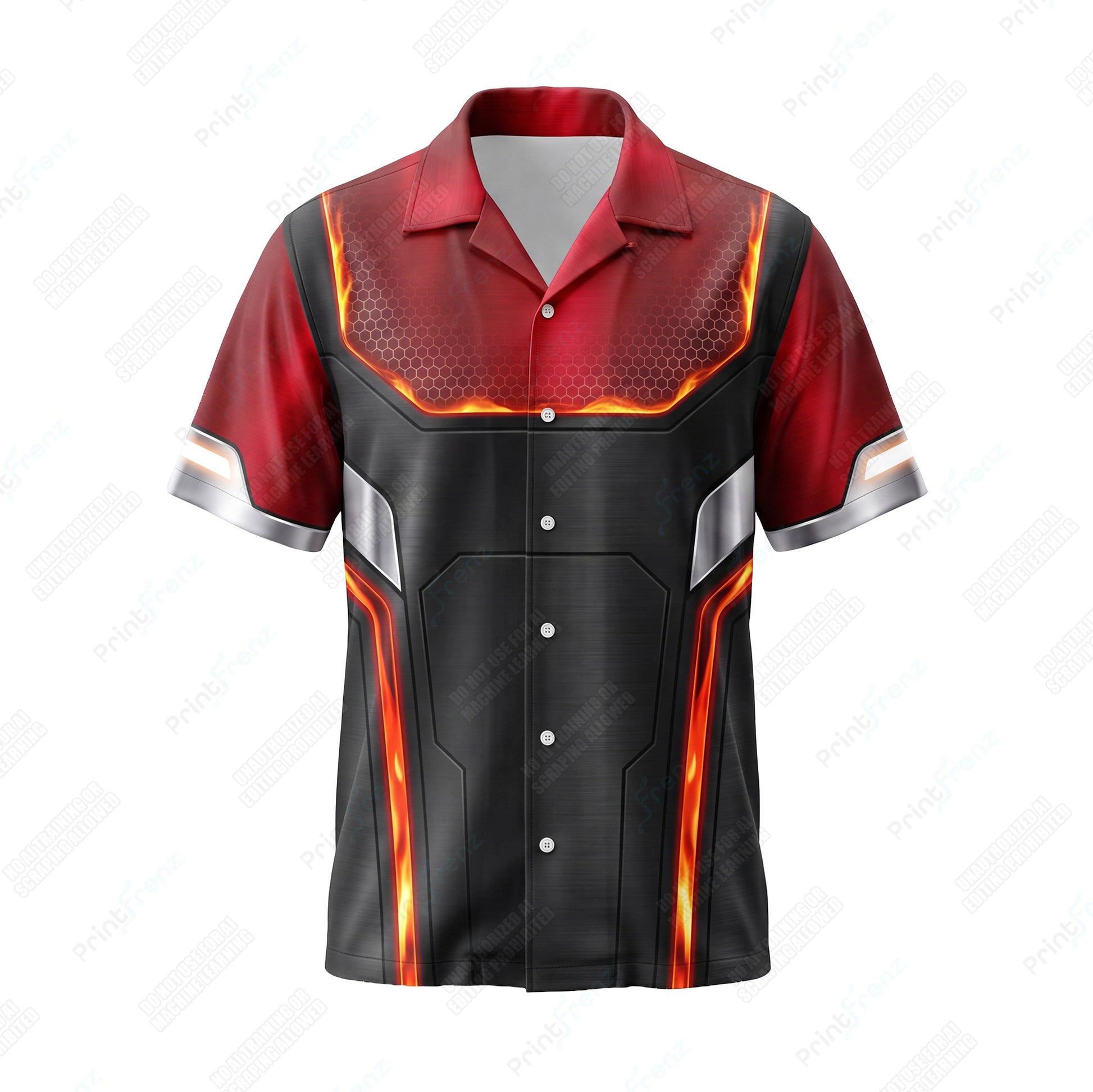 Molten Vein Armor custom HVAC shirt HVPR08 - front