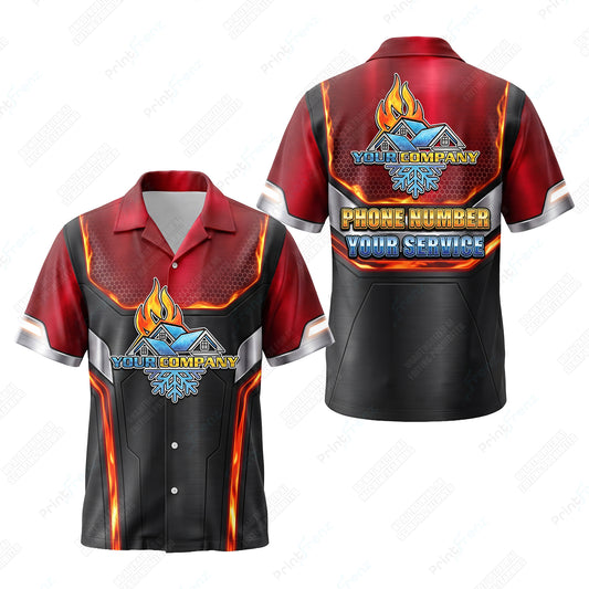 Molten Vein Armor custom HVAC shirt HVPR08 - key