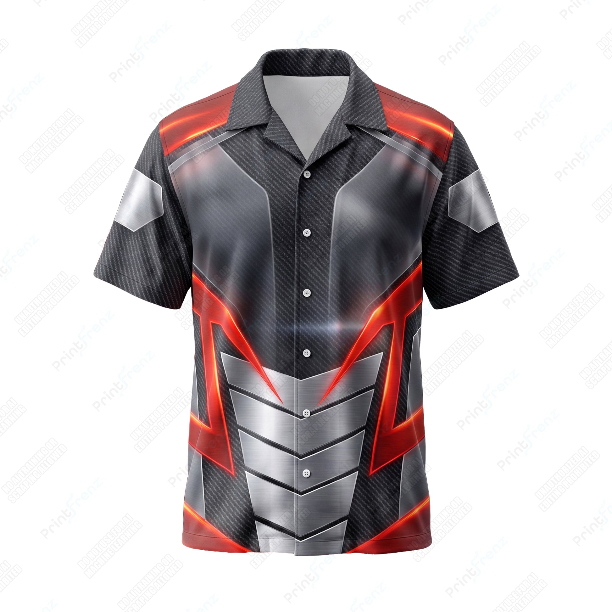 Carbon Ember Cuirass custom HVAC shirt HVPR15 - front