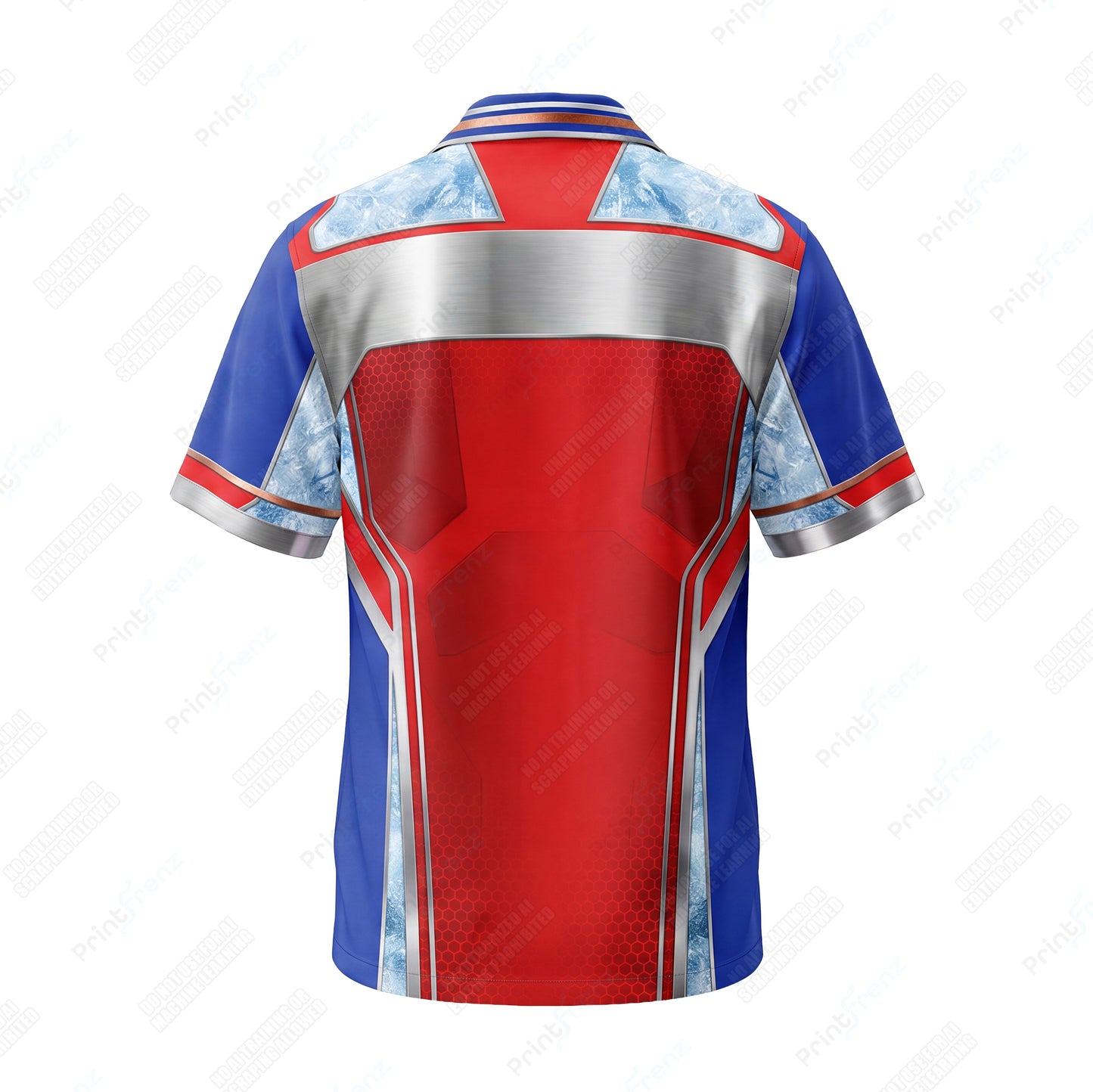Patriot Copper Ice custom HVAC shirt HVPRB01 - back