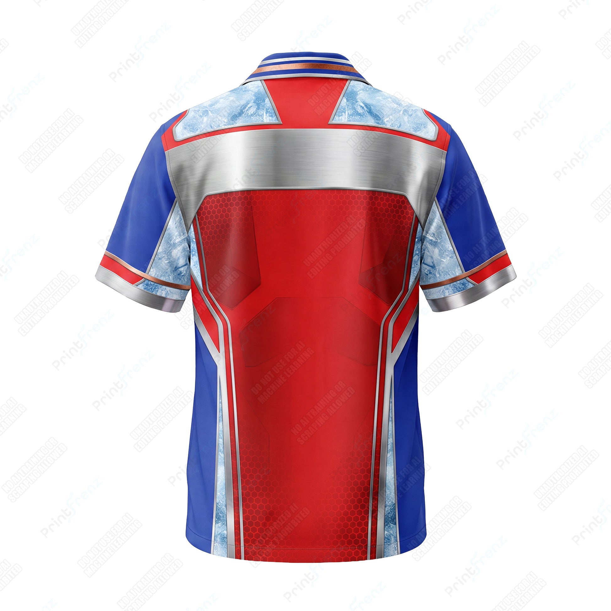 Patriot Copper Ice custom HVAC shirt HVPRB01 - back