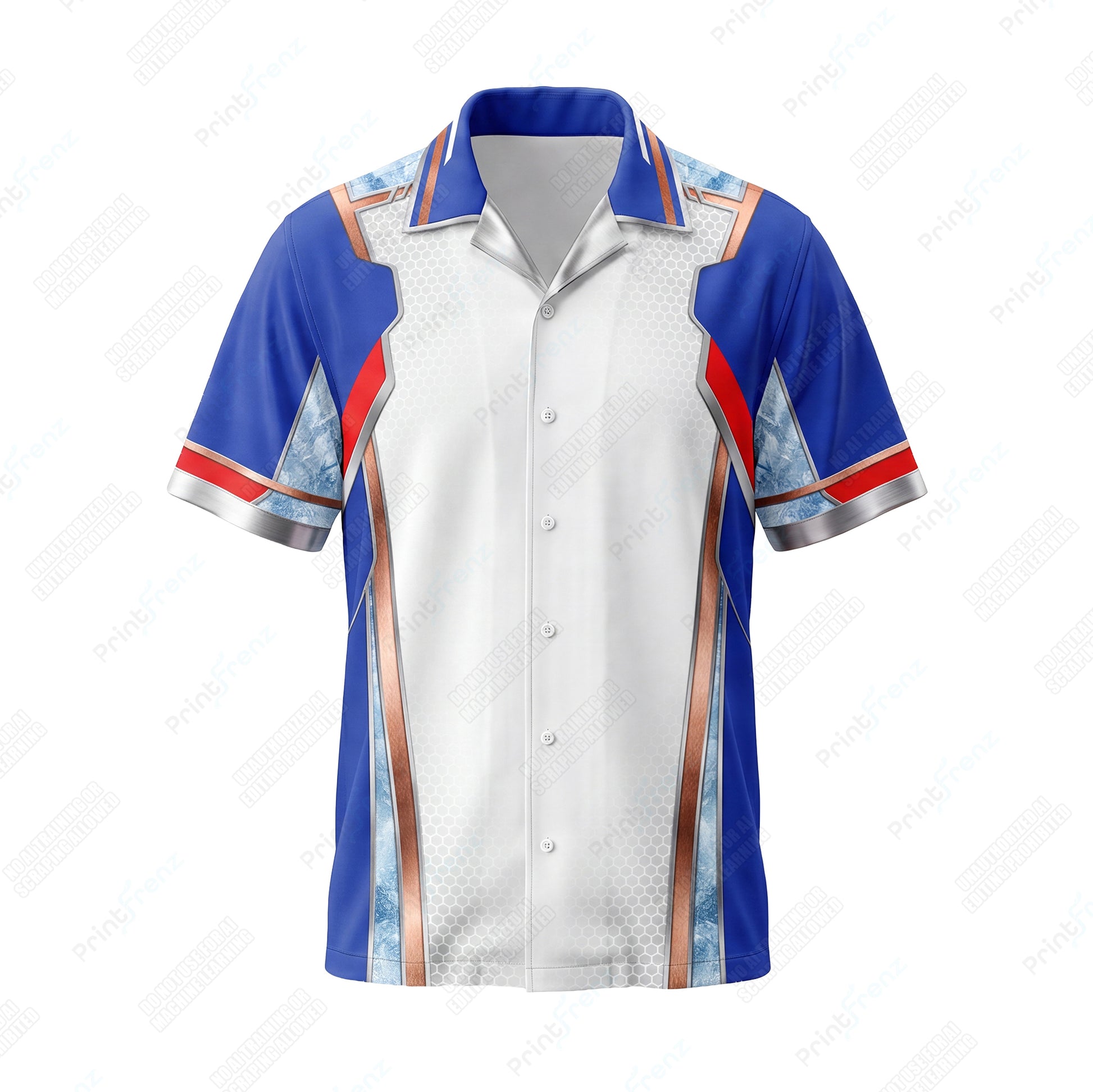 Patriot Copper Ice custom HVAC shirt HVPRB01 - front