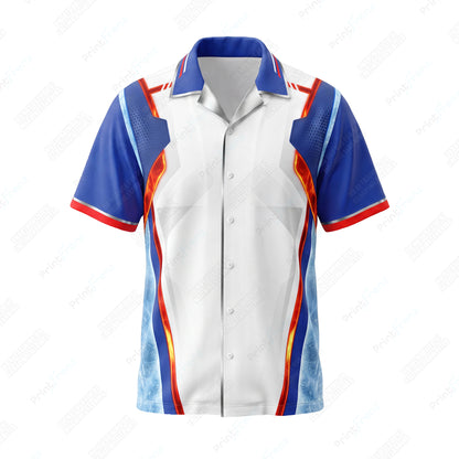 Freedom Flame Frost custom HVAC shirt HVPRB03 - front