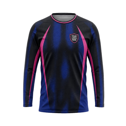 Pink-Blue Snakeskin Halftone custom jersey JSC0001 - front