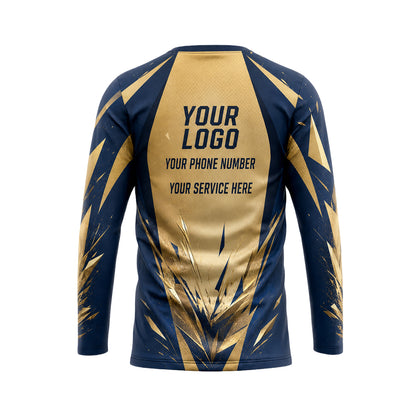 Crystalline Shards custom jersey JSC0023 - back