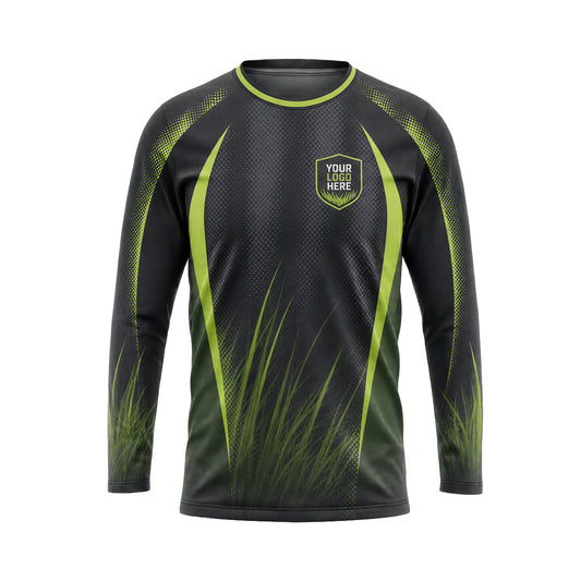 Volt Halftone Arcs custom jersey LCJSC0003 - front