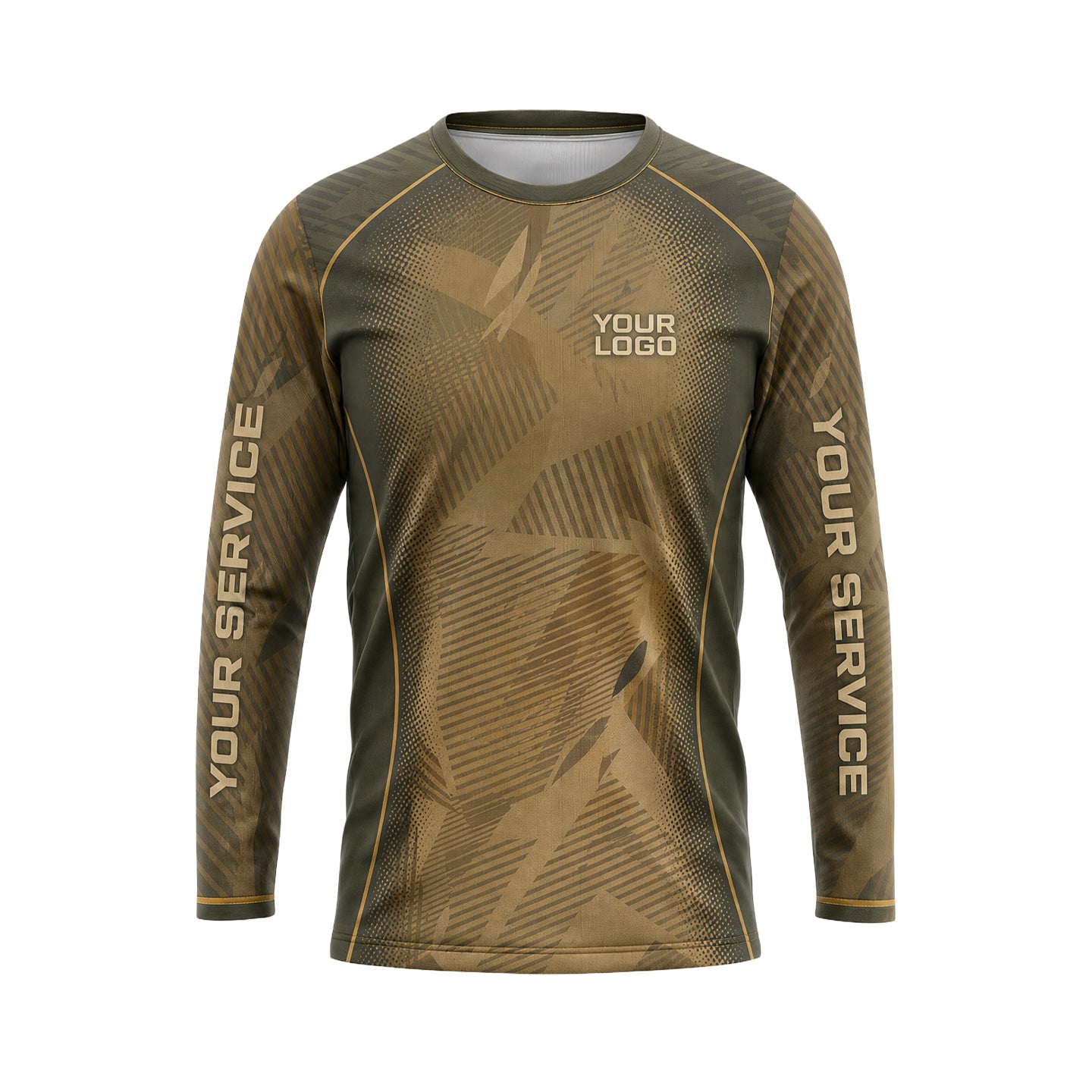 Shard Fragment Camo abstract print shirt LCABSV0011 - front