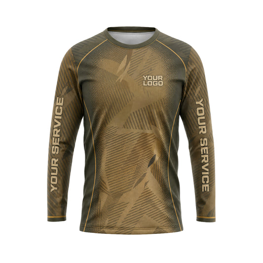 Shard Fragment Camo abstract print shirt LCABSV0011 - front