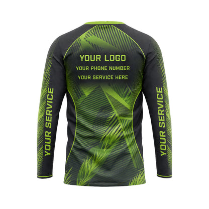 Toxic Volt abstract print shirt LCABSV0012 - back