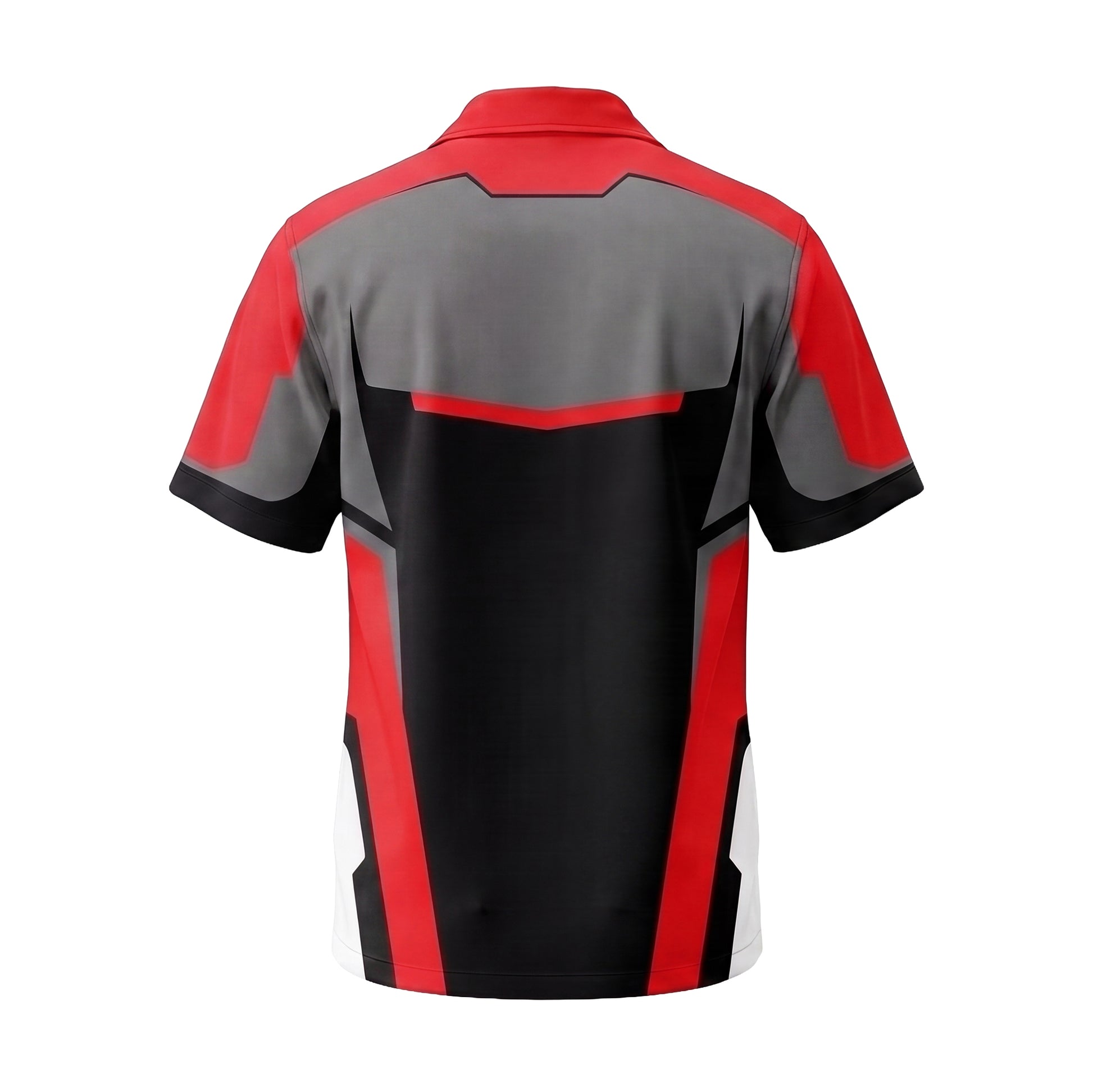 Sparky Meter Electrician Red Electrician mascot shirt ELMC01R - back