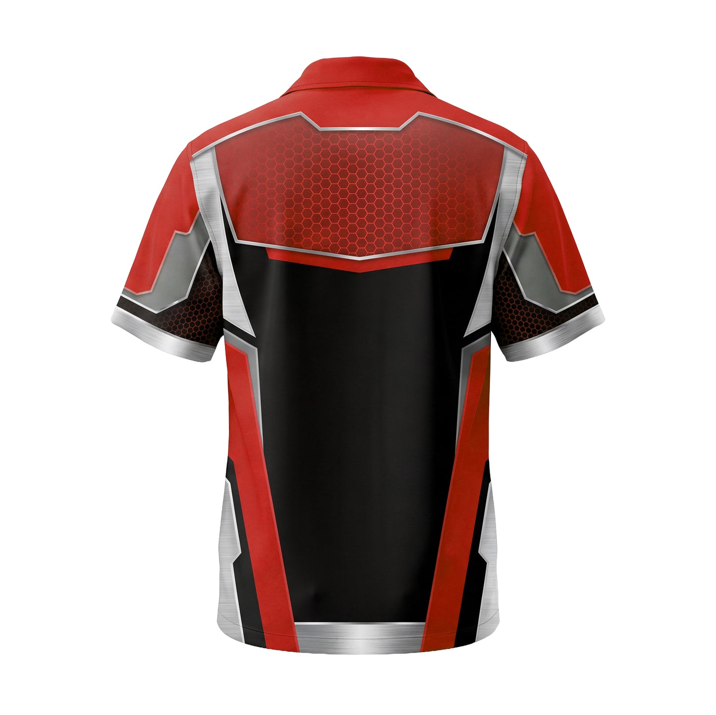 Red Confident Refrigerant Pro HVAC mascot shirt HVMC02R - back