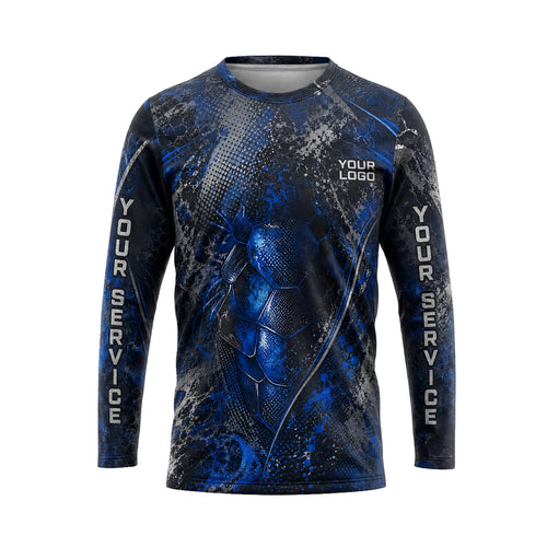 Cobalt Beetle Grunge pest control abstract shirt PCABSV0001 - front