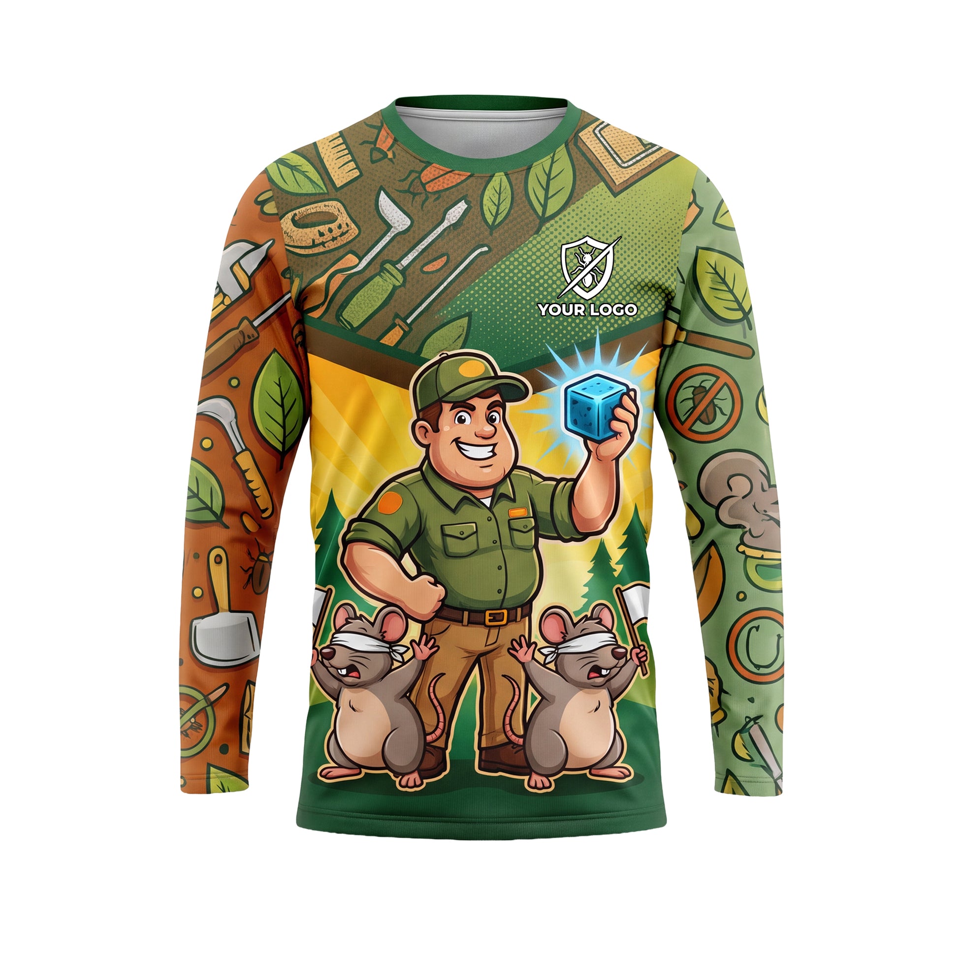 Ranger Rat Eviction pest control shirt PCMC05 - front