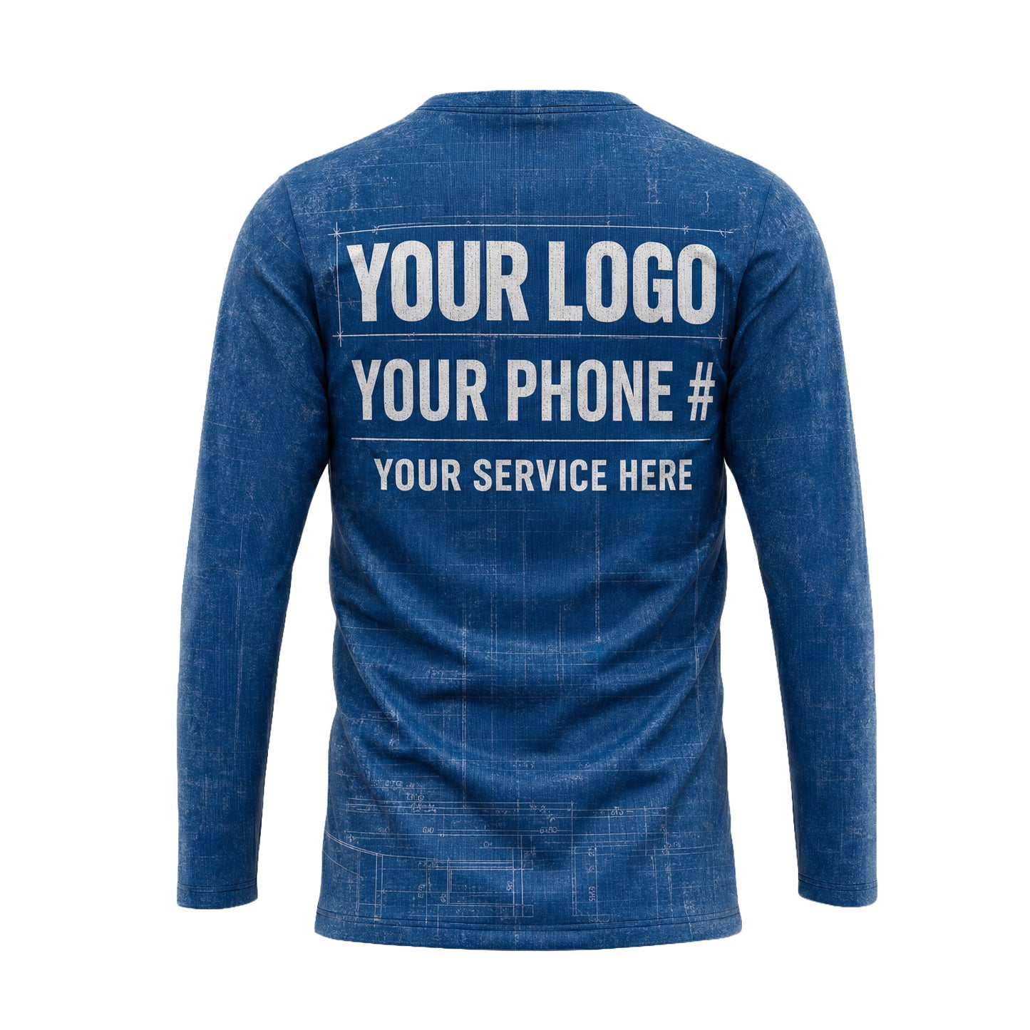 Blueprint Pest Inspection pest control shirt PCSG02 - back