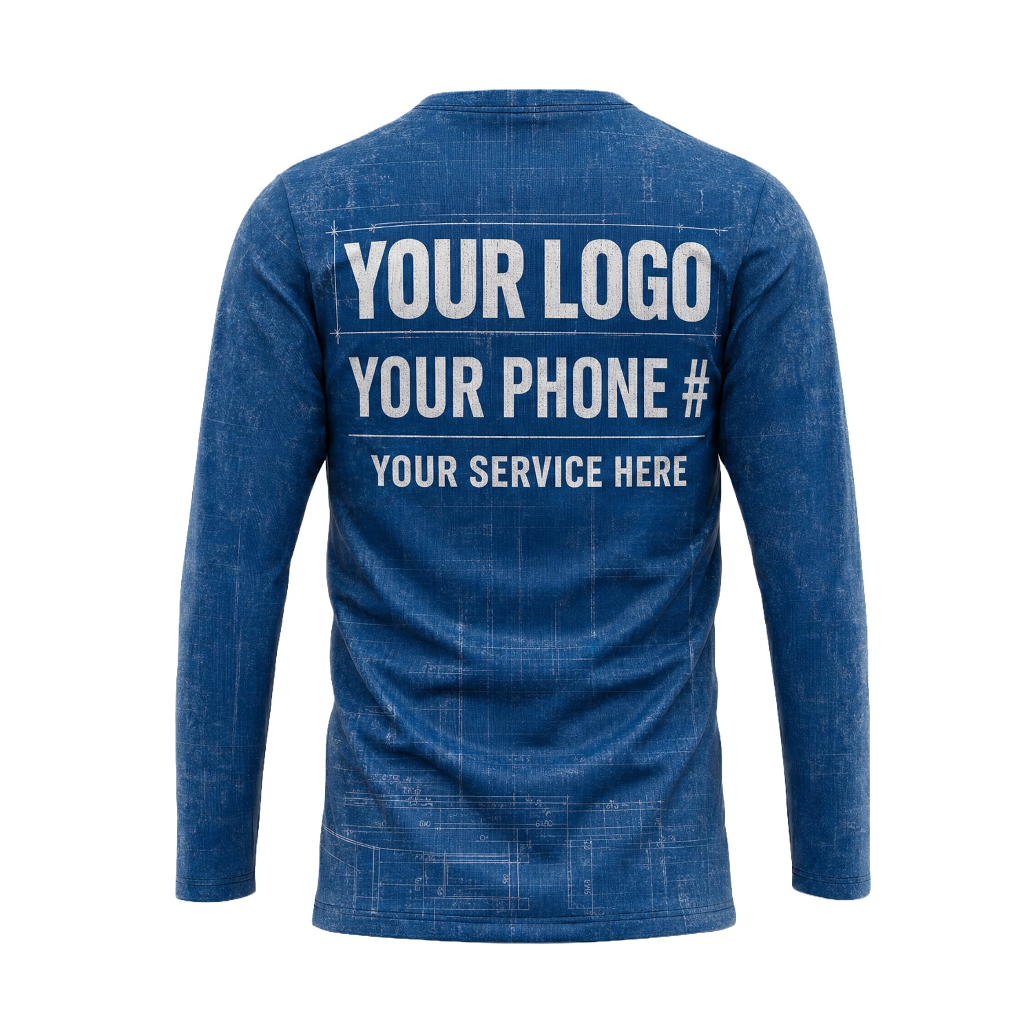 Blueprint Pest Inspection pest control shirt PCSG02 - back