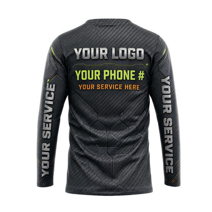 Tactical Carbon Armor pest control shirt PCSG05 - back