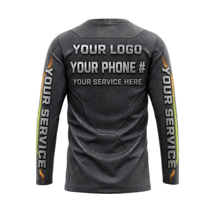 Carbon Hive Bug Grid pest control shirt PCSG07 - back