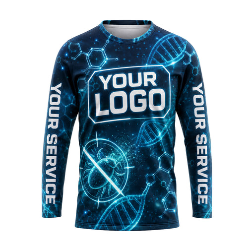 Neon DNA Tick Defense pest control shirt PCSG12 - front