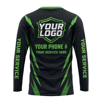 Nightwatch Green Inspector pest control shirt PCST06 - back