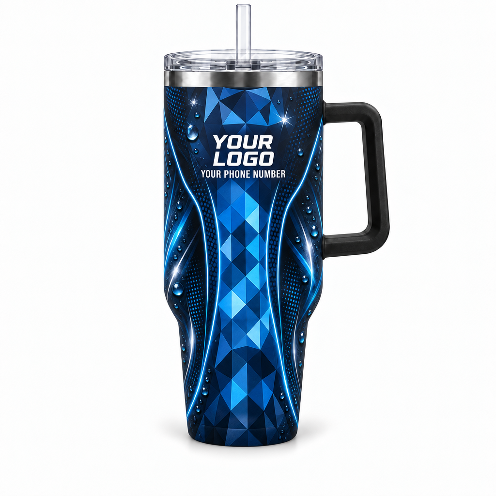 ADN001 personalized tumbler 40oz front product mockup