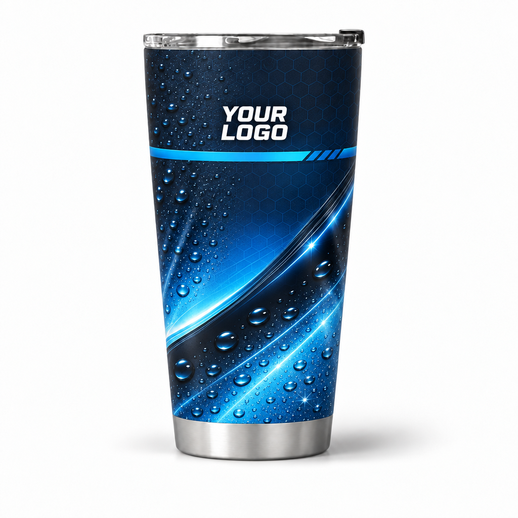 ADN002 personalized tumbler 20oz front product mockup