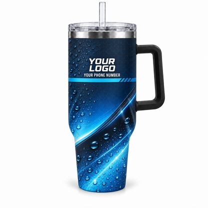 ADN002 personalized tumbler 40oz front product mockup