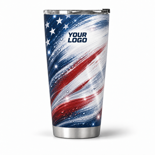 ADN003 personalized tumbler 20oz front product mockup