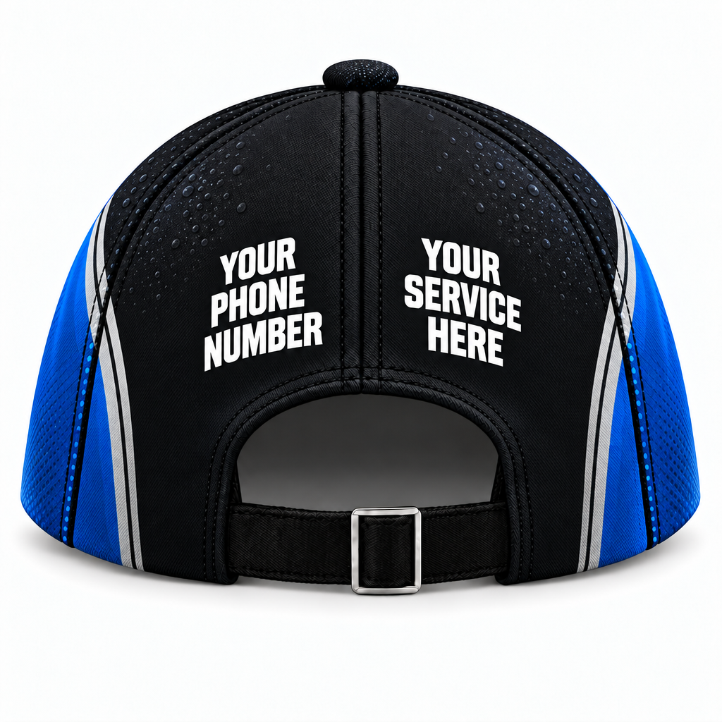 ADN004 personalized cap back product mockup