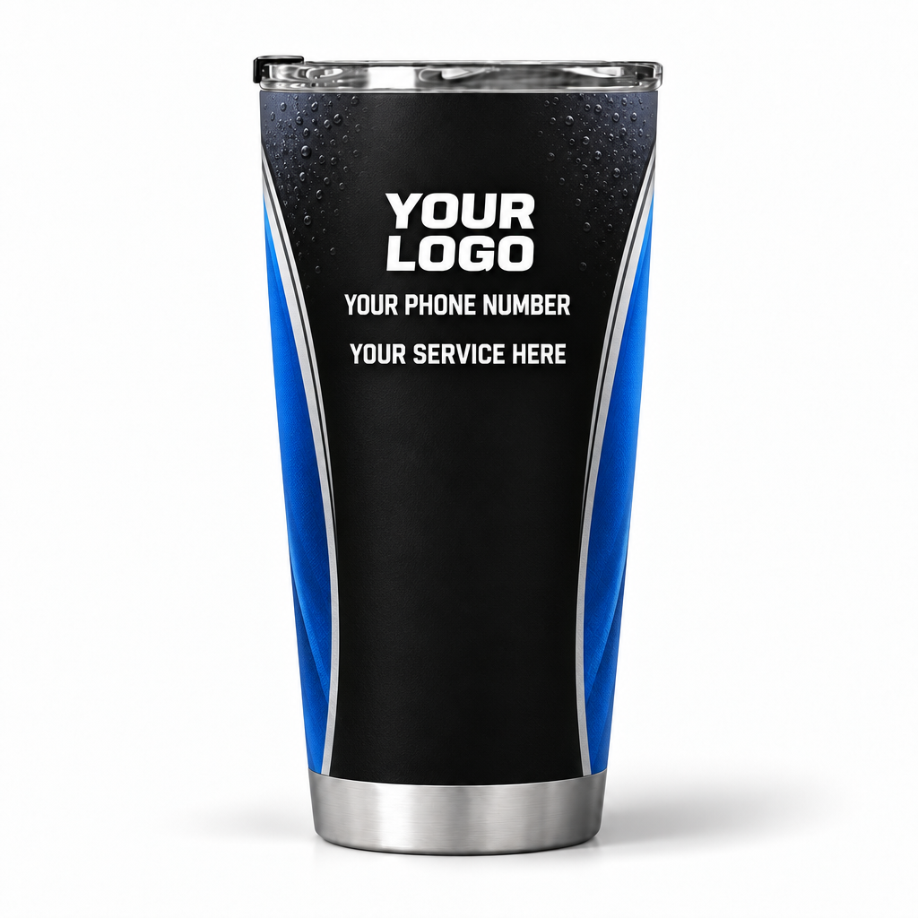 ADN004 personalized tumbler 20oz back product mockup