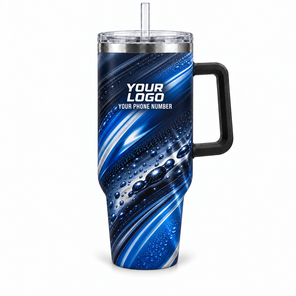 ADN004 personalized tumbler 40oz front product mockup