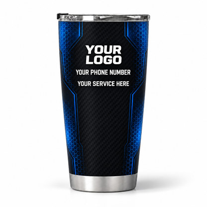 ADN005 personalized tumbler 20oz back product mockup