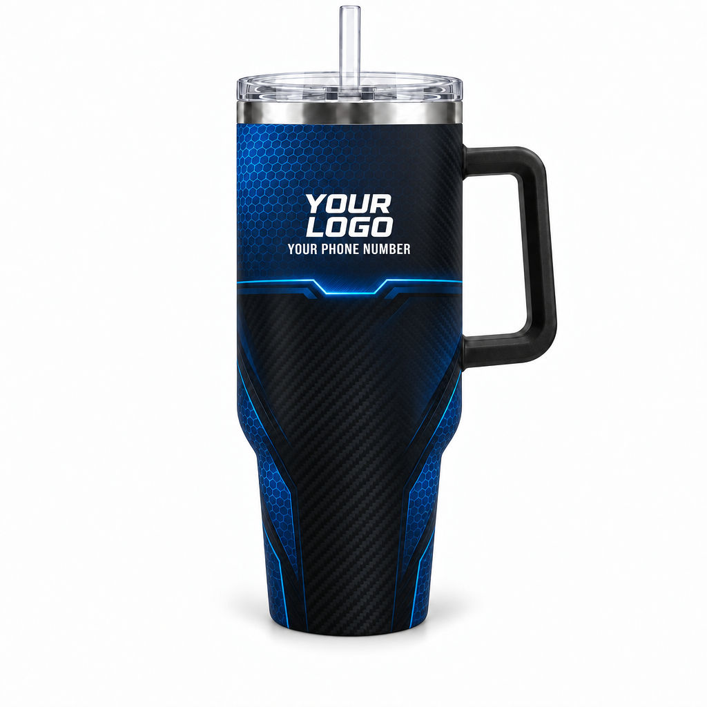 ADN005 personalized tumbler 40oz front product mockup