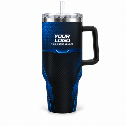 ADN005 personalized tumbler 40oz front product mockup