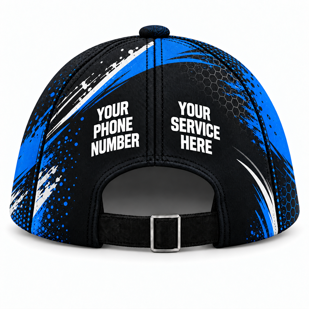ADN006 personalized cap back product mockup