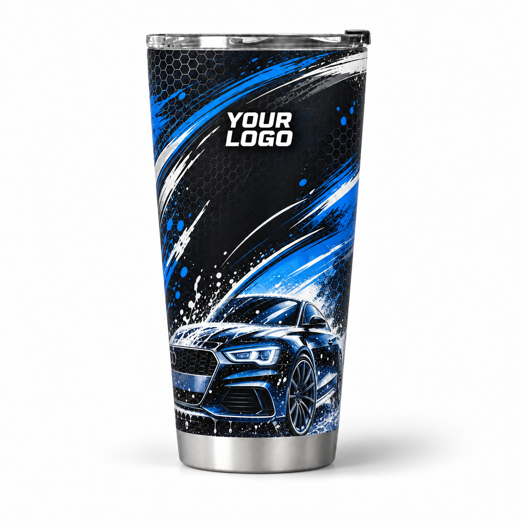 ADN006 personalized tumbler 20oz front product mockup