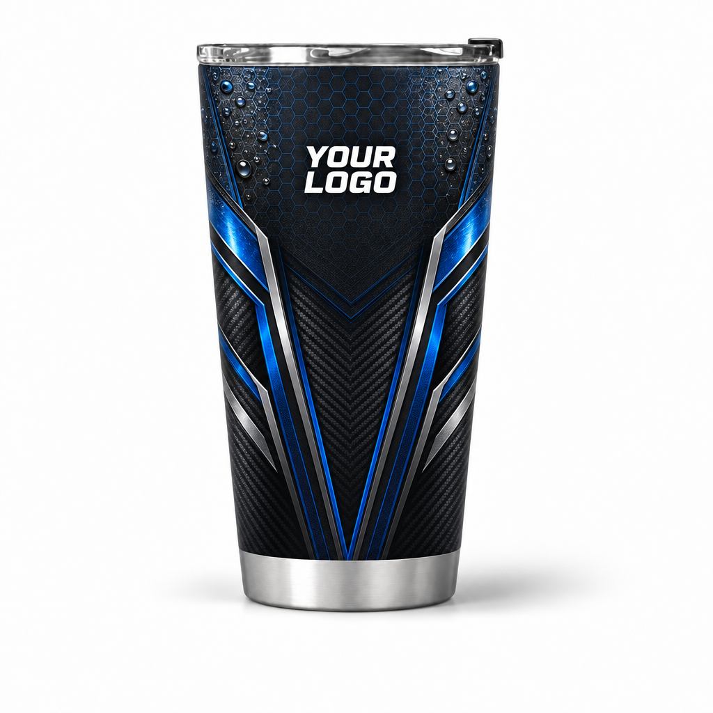 ADN008 personalized tumbler 20oz front product mockup