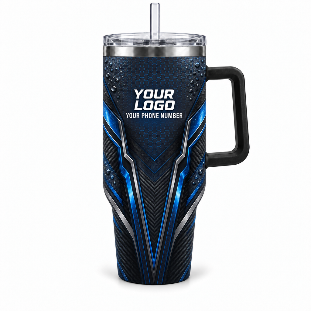 ADN008 personalized tumbler 40oz front product mockup