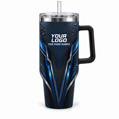 ADN008 personalized tumbler 40oz front product mockup
