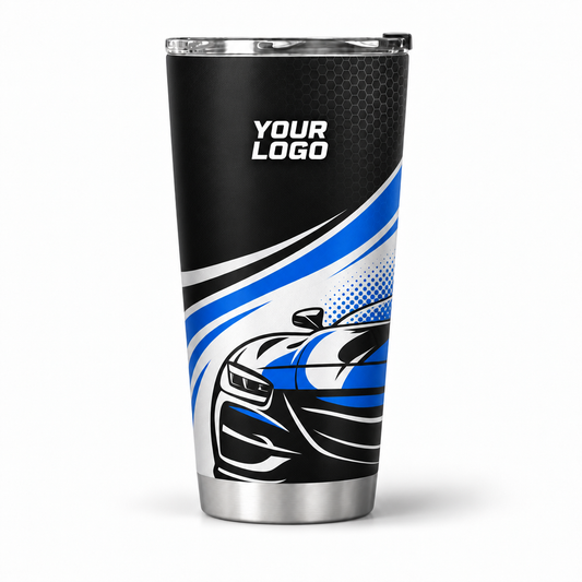 ADN009 personalized tumbler 20oz front product mockup