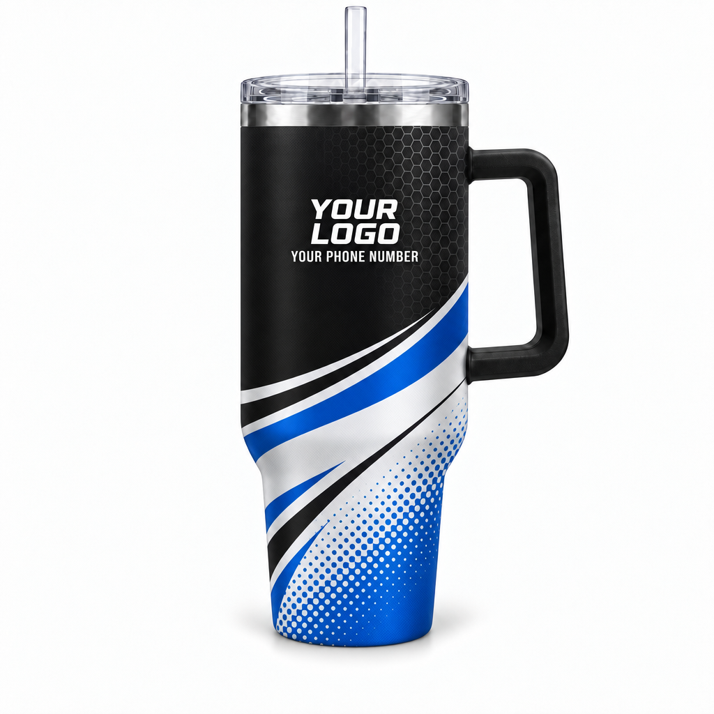 ADN009 personalized tumbler 40oz front product mockup