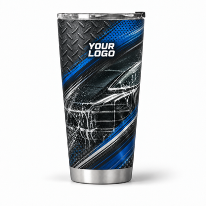 ADN010 personalized tumbler 20oz front product mockup