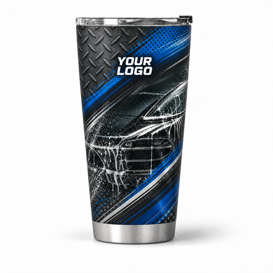 ADN010 personalized tumbler 20oz front product mockup