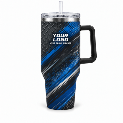 ADN010 personalized tumbler 40oz front product mockup