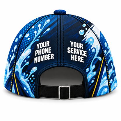 ADN011 personalized cap back product mockup