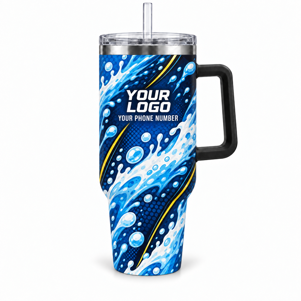 ADN011 personalized tumbler 40oz front product mockup