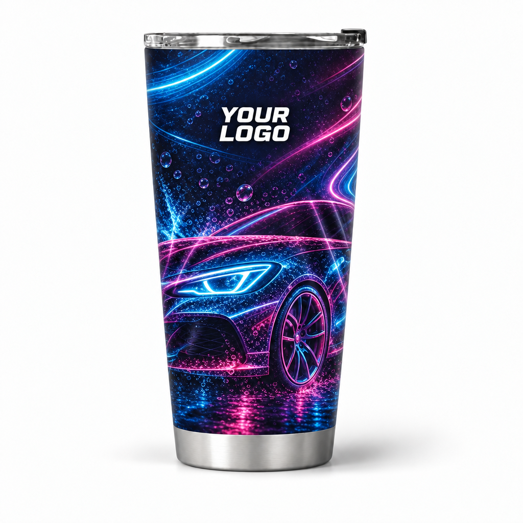 ADN012 personalized tumbler 20oz front product mockup