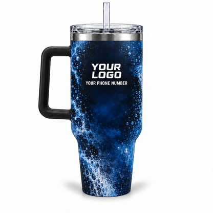 ADN015 personalized tumbler 40oz back product mockup