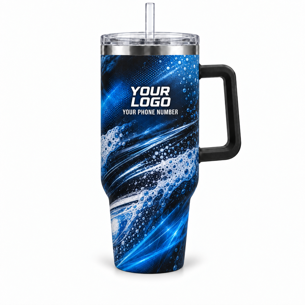 ADN015 personalized tumbler 40oz front product mockup