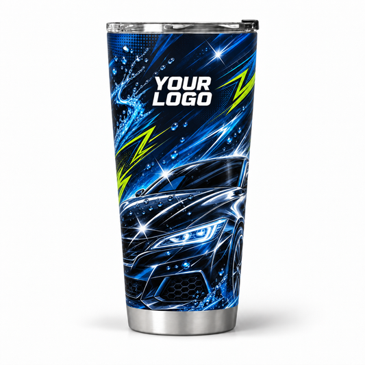 ADN016 personalized tumbler 20oz front product mockup